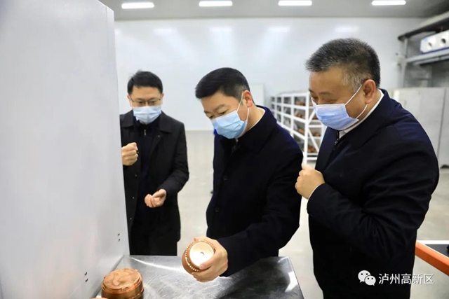 付小平检查泸州高新区节后复工复产情况(图3)