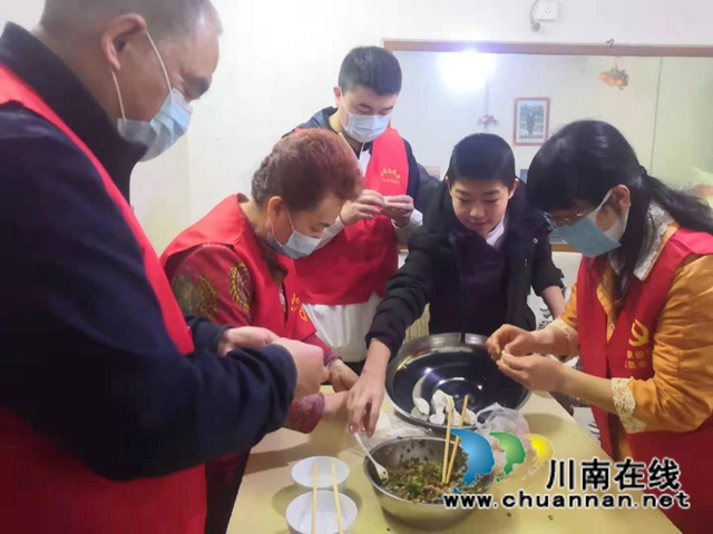 龙马潭区小市街道：关爱留守孩子，温暖幸福年