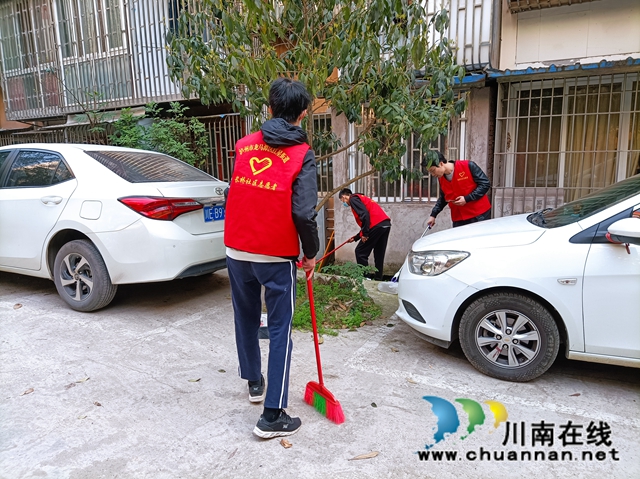 龙马潭区红星街道长桥社区开展“清理家园我出力”志愿服务活动(图2)