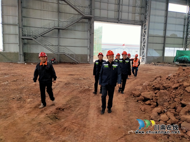 泸州市应急管理局到合江县开展企业复工复产督导检查