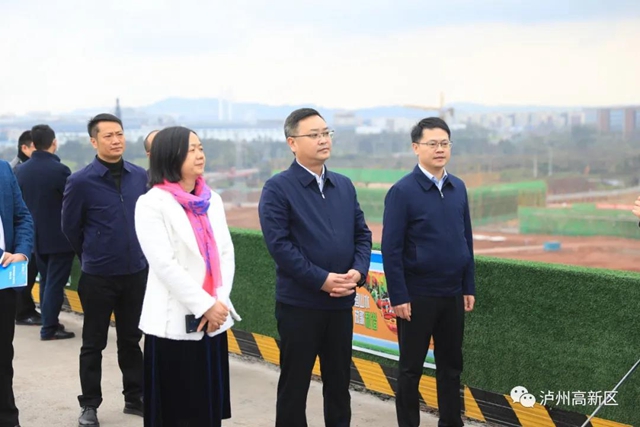 内江市政府考察组到泸州国家高新区考察(图4)