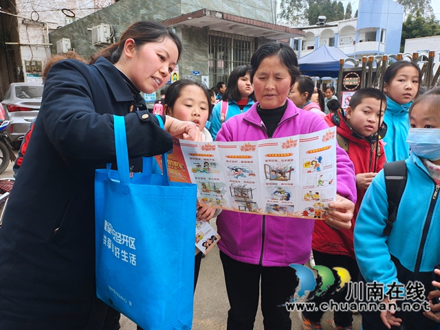 内江经开区靖民镇沱江社区：警惕火灾，珍惜生命