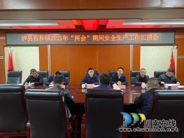 李进博率队到泸县百和镇督导“两会”期间安全生产工作