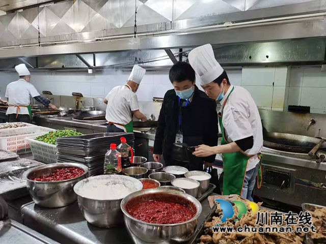 护航开学季！江阳区北城街道扎实开展学校食堂食品安全检查