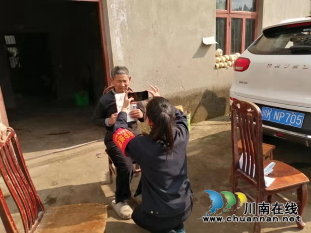 内江经开区靖民镇青冈社区：关爱高龄老人，网格心贴心(图2)