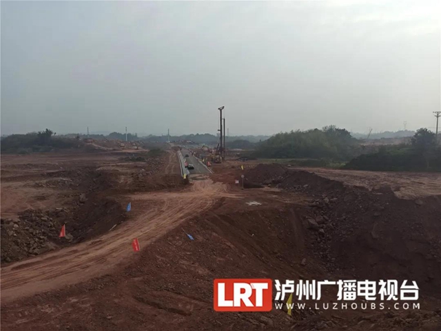 渝昆高铁川渝段最长大桥泸州开建，预计今年合龙(图2)