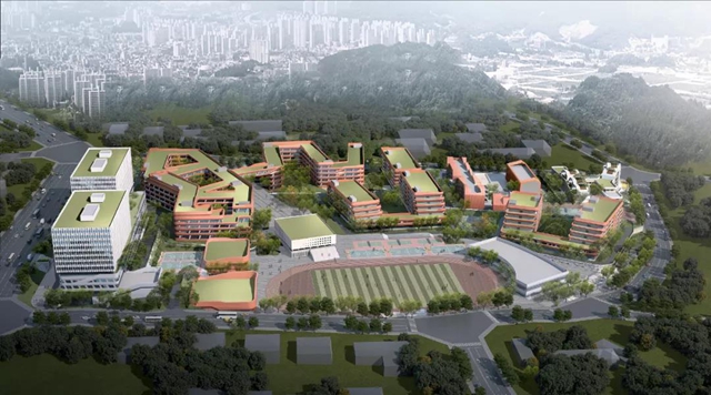 9月1日建成投用，龙马高中最新进展来了！(图1)