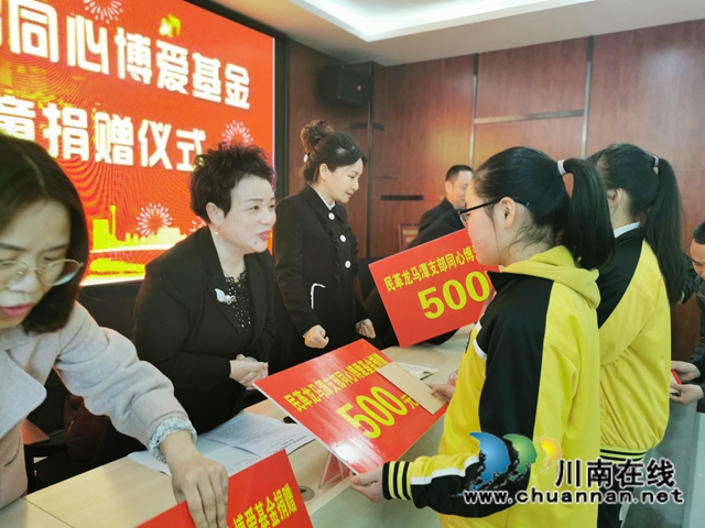 同心博爱，与爱同行！民革龙马潭支部“同心博爱基金”正式成立(图3)