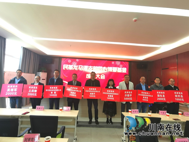 同心博爱，与爱同行！民革龙马潭支部“同心博爱基金”正式成立(图4)