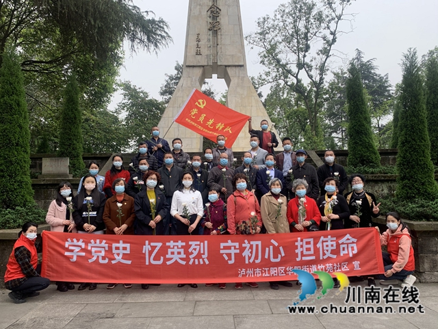 江阳区华阳街道开展固定党日主题活动(图4)
