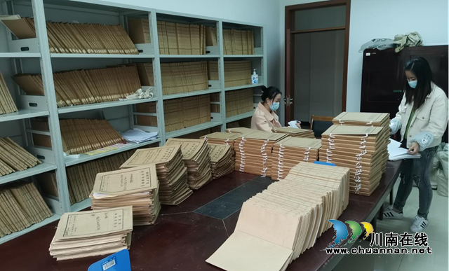 合江县档案馆档案接收工作迎来开门红