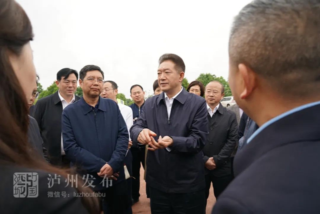 泸州市长杨林兴：把建成渝昆高铁泸州段这件人民期盼的大实事办好(图1)