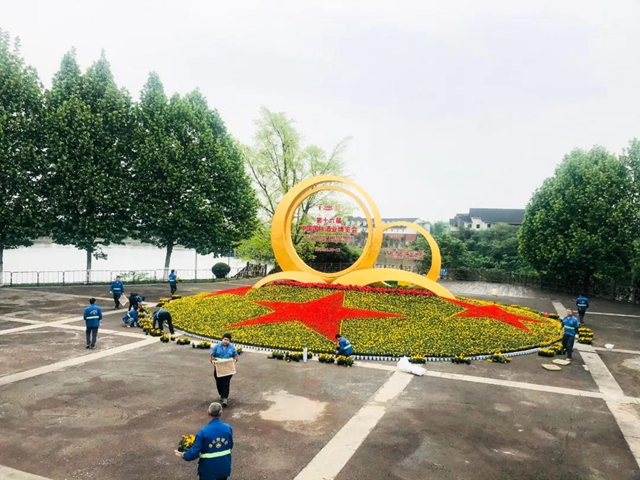 助力酒博会，100万盆鲜花妆点酒城！(图2)