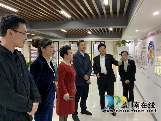 欧阳泽华调研龙马潭区民革党员之家