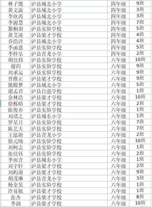 厉害了！泸县这些孩子已取得全国总决赛的资格(图17)