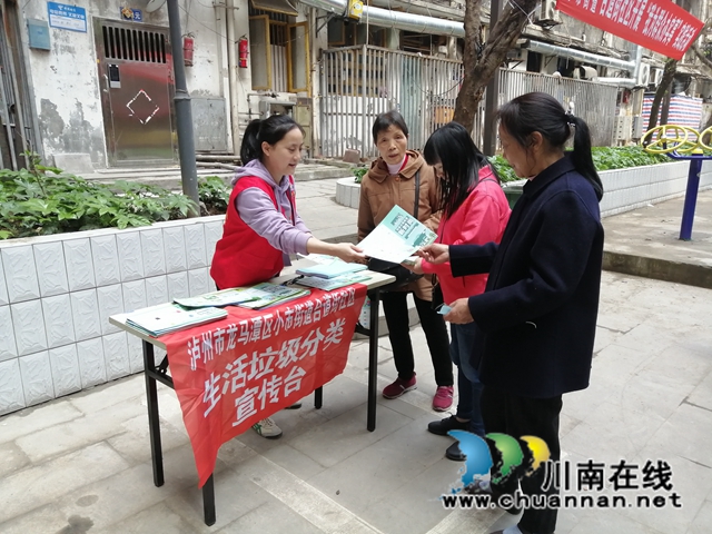龙马潭区小市街道合道街社区开展“爱国卫生月”志愿者周末环境整治活动(图4)