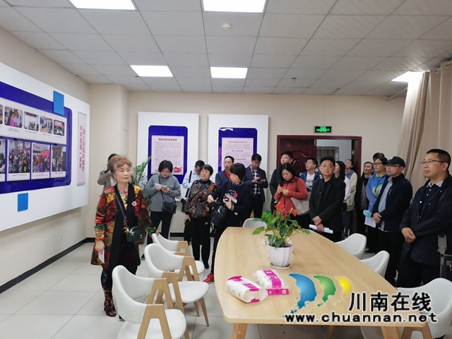 龙马潭区政协领导携致公党代表到奥体社区考察城市民宗工作