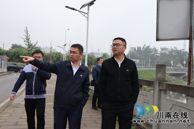 章磊到泸县云龙镇督导河长制工作