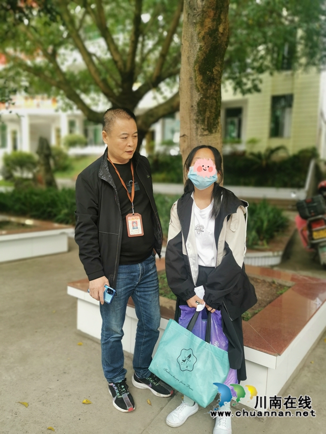 纳溪区法院：耐心劝导，迷途女孩回归求学路(图2)