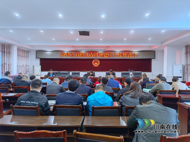 泸县立石镇召开乱占耕地建房整治工作推进会