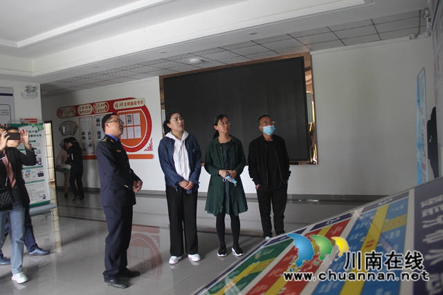 甘孜州乡城县编办带队到泸县综合行政执法局调研智慧城管平台和执法大队执法工作