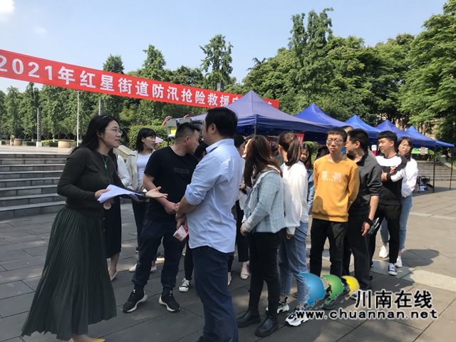 龙马潭区红星街道：“双盲”演练实打实，居安思危筑防线