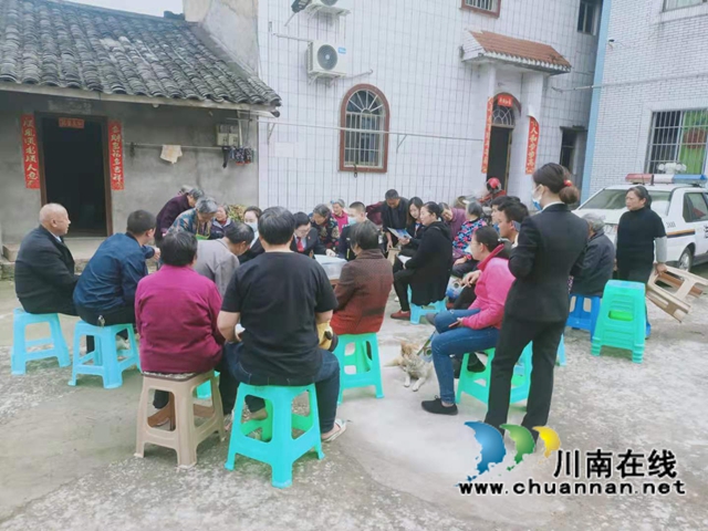 反电信诈骗宣传 泸县云龙镇在行动