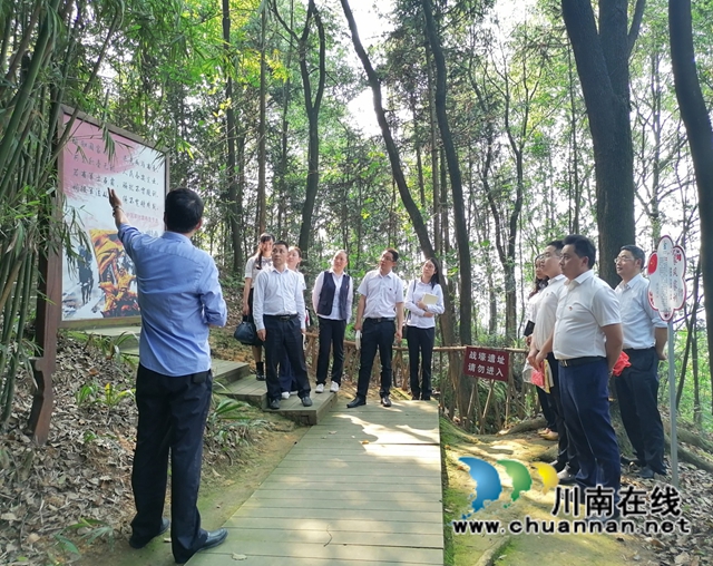 纳溪区行政审批局党支部组织参观红色教育基地，推进党史学习教育走深走实