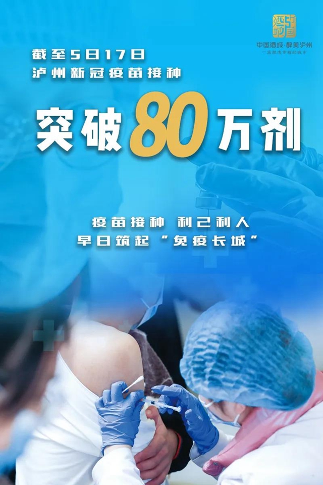已接种80万剂丨泸州139个新冠疫苗接种点全览(图1)