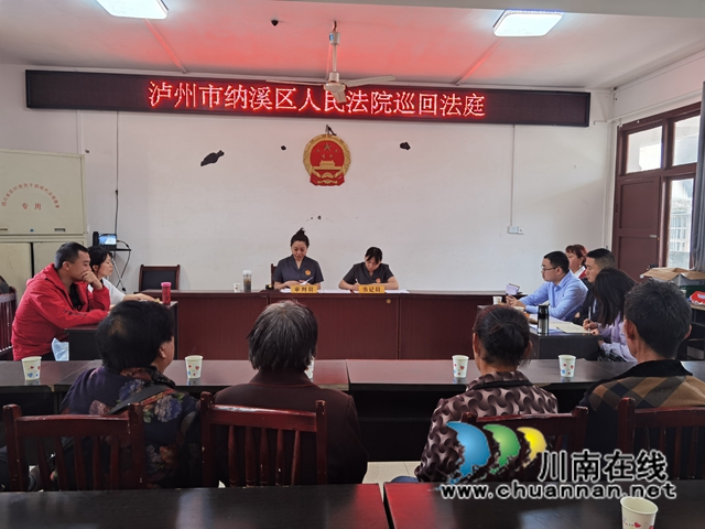 纳溪区法院：妥善处理“三地”案件，护好农民的根子问题