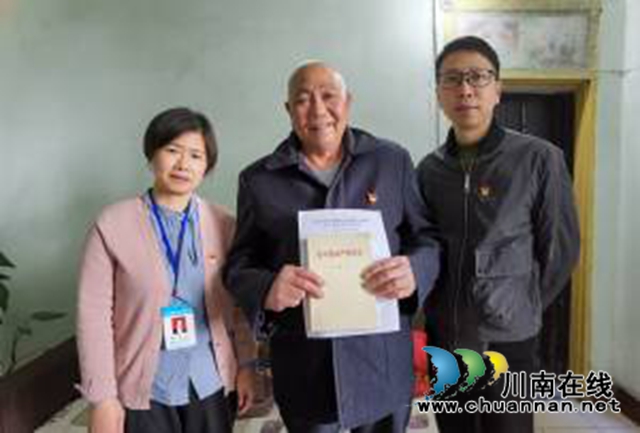 龙马潭区小市街道为退役军人老党员送学上门(图4)