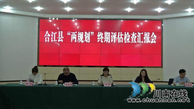 合江县“两规划”终期评估接受市级检查(图6)