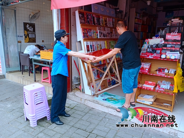 泸县综合行政执法局加强市容秩序管控为高考保驾护航(图2)