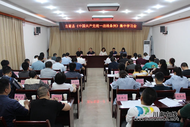 古蔺：“三步走”深入贯彻落实全省统战部长读书班精神(图4)