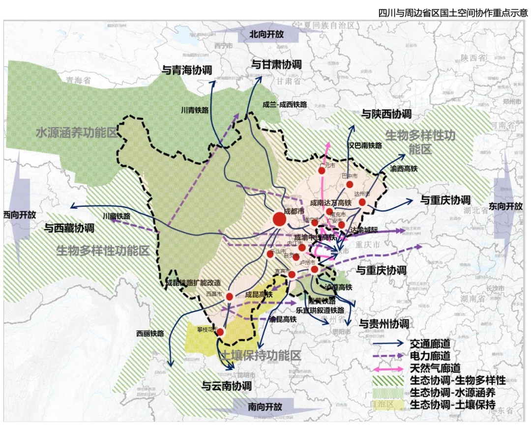 事关泸州未来发展丨四川省国土空间规划草案发布，包含交通规划、片区划分等(图6)