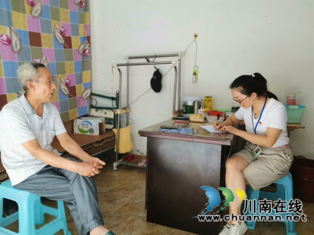 泸县残联开展“我为群众办实事”实践活动——反诈宣传进家庭