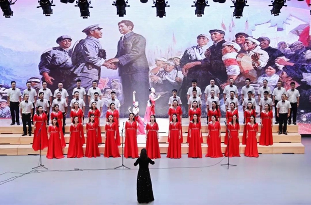 精彩纷呈!泸州市市场监管系统举行汇报展演活动(图12) 精彩纷呈!泸州市市场监管系统举行汇报展演活动(图12)
