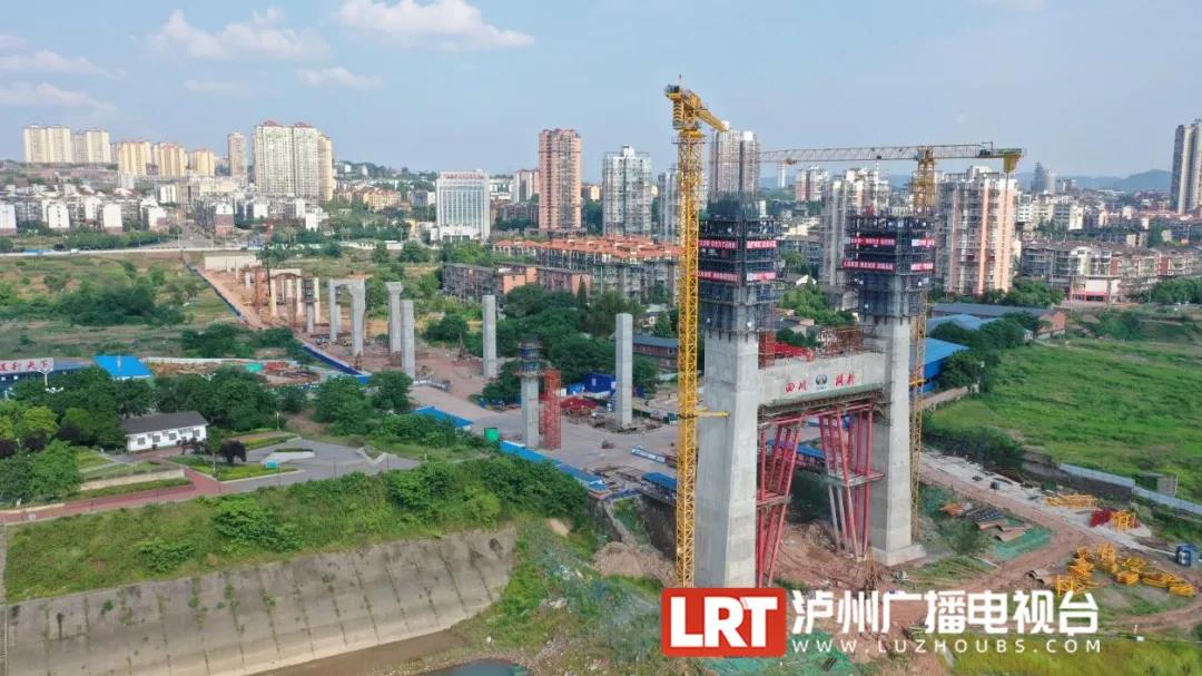 连接纳溪和江阳,泸州长江八桥建设取得突破!(图1) 连接纳溪和江阳,泸州长江八桥建设取得突破!(图1)