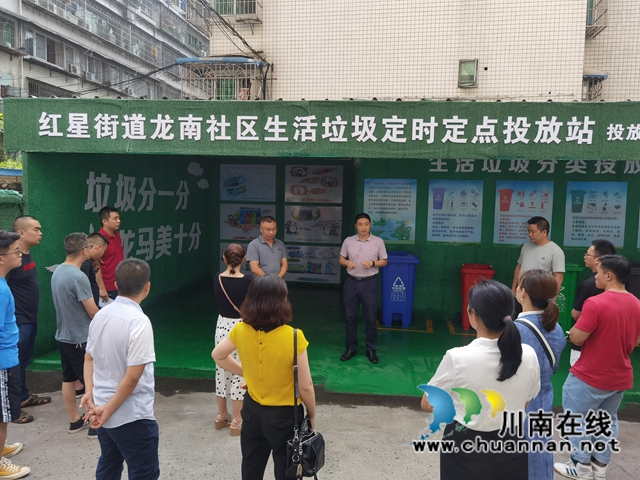 龙马潭区红星街道：吹响号角，打好生活垃圾分类“撤桶并点”攻坚战(图3)