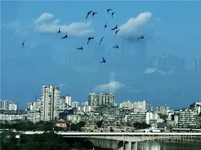 震撼！内江惊现“海市蜃楼"——(图2)