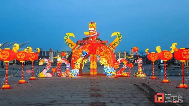 太漂亮了！自贡彩灯再次点亮青岛(图5)