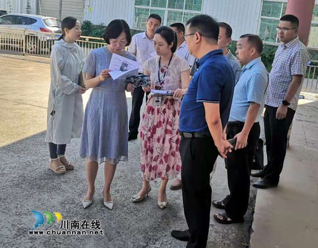 张蕾带队督导合江县大桥镇食品生产环节“两个行动”专项整治工作(图1)