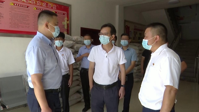 郭庆带队到合江县督导森林防灭火工作(图1)