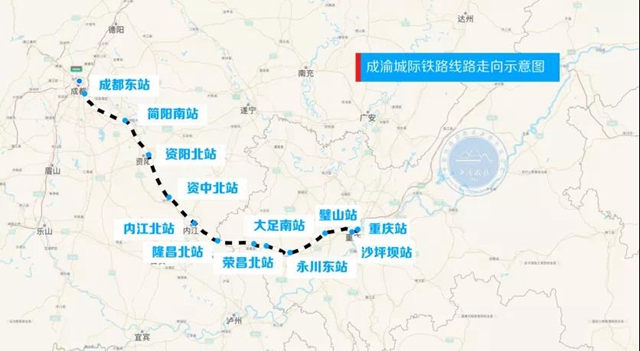 四川这4个城市将拥有3条时速350公里高铁！