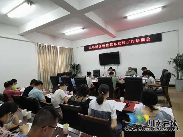 龙马潭区委统战部召开区统战宣传暨侨务工作会(图1)
