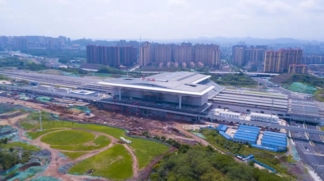 龙马潭区高铁新城片区将新建4条城市道路(图1)