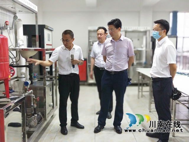省人社厅调研泸县建校农民工培训工作(图3)