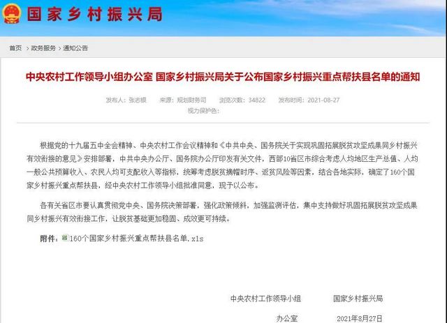 四川25个县入选！国家乡村振兴重点帮扶县公布(图1)