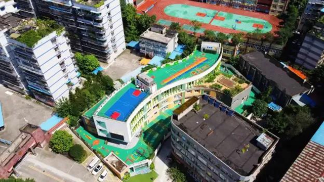 赞!高空下龙马潭的这些学校真美!(图10) 赞!高空下龙马潭的这些学校真美!(图10)