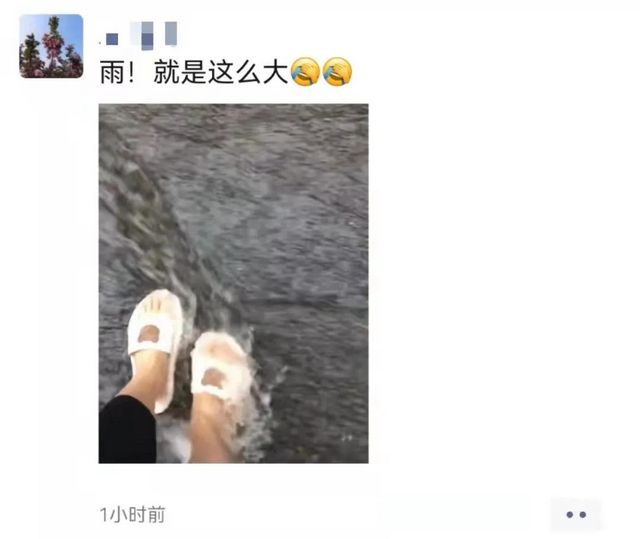 周末“泡汤” 来看看自贡这场暴雨(图4)
